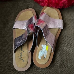 NIB Free People Blake Slide Sandals